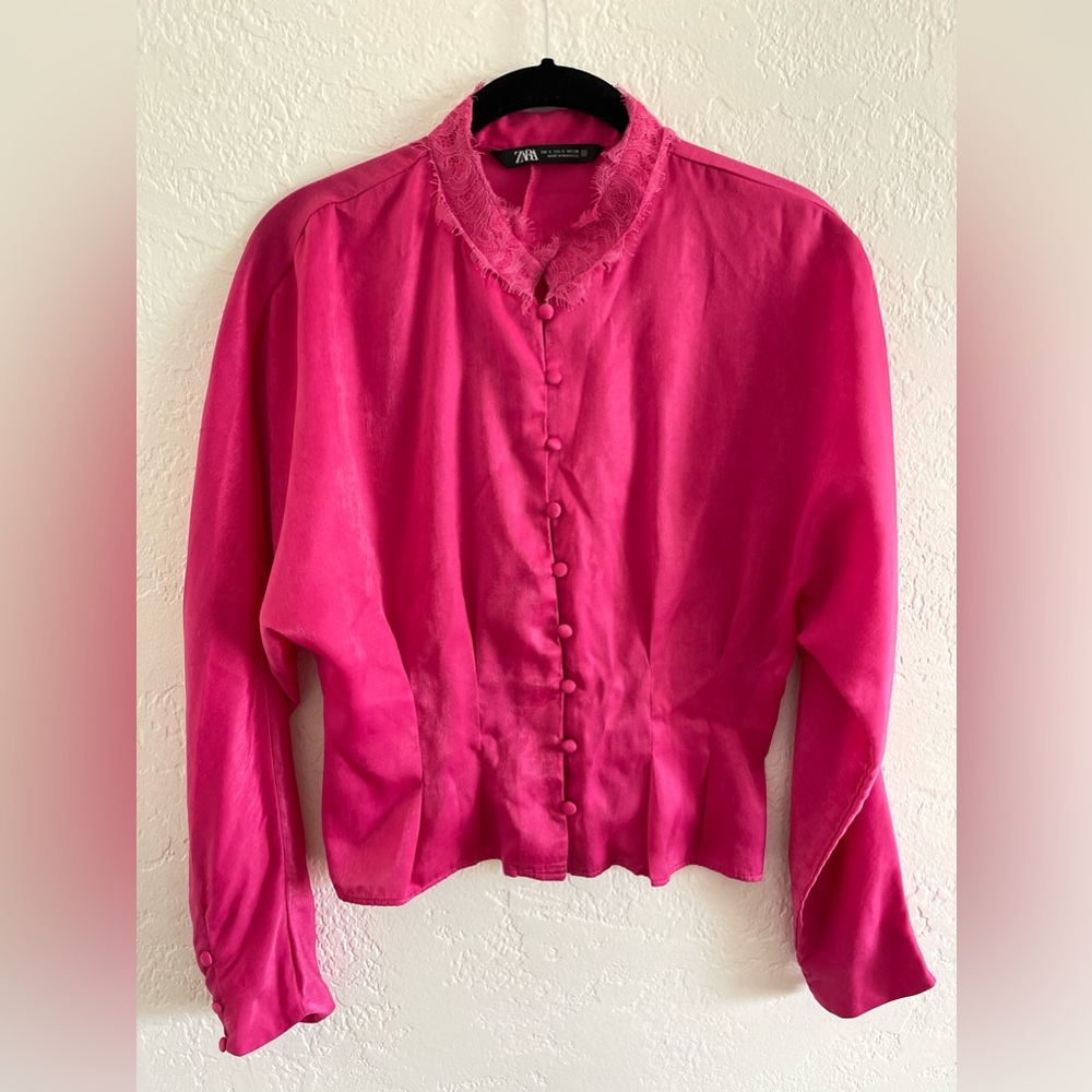 Pink Zara Blouse